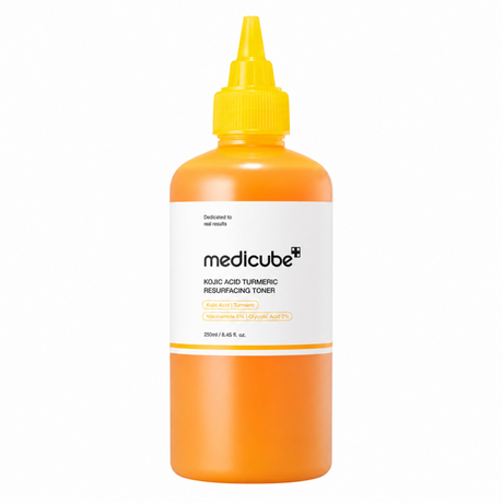 Medicube – Kojic Acid Turmeric Resurfacing Toner, 250ml - Feel You