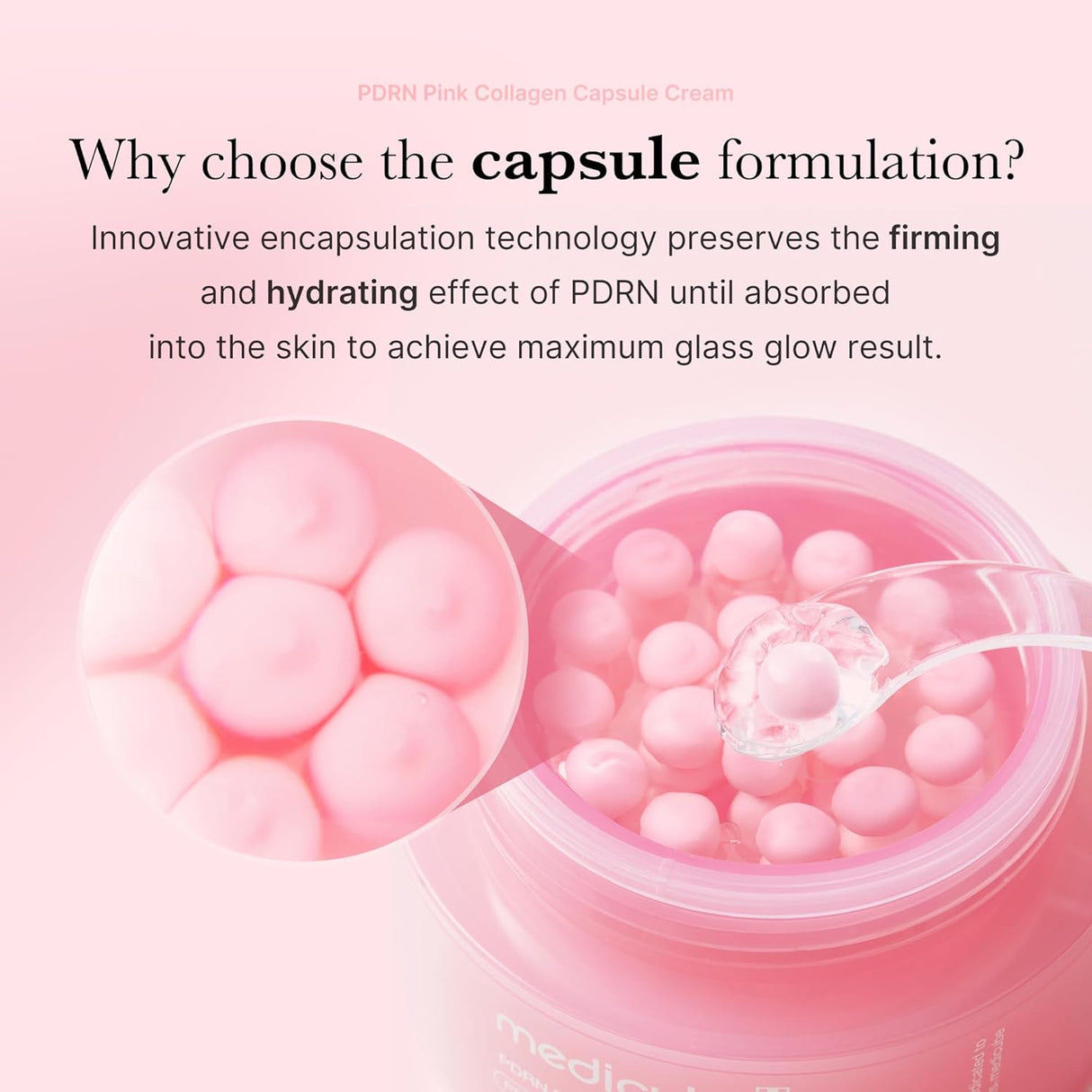 Medicube - PDRN Pink Collagen Capsule Cream - 55g - Feel You