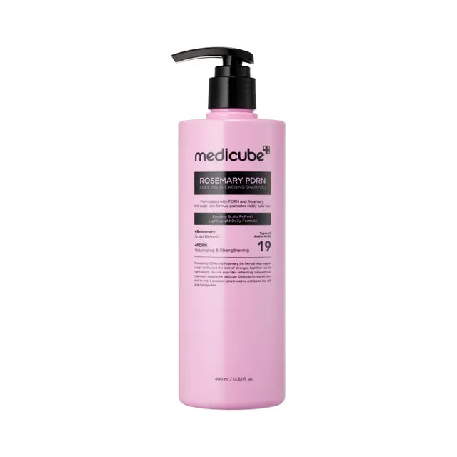Medicube - Rosemary PDRN Cooling Thickening Shampoo, 400ml