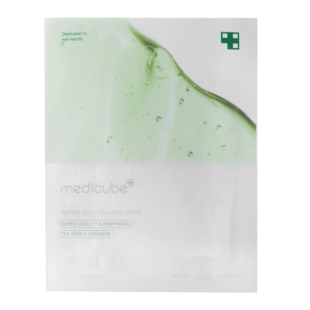Medicube - Super Cica Calming Mask - Soothing Face Sheet Mask - 1pc/ 22g - Feel You