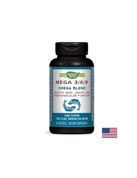 Mega EFA Blend 1350 mg - 90 Гел капсули - Feel You