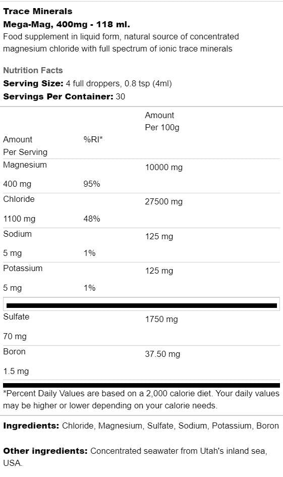 Mega-Mag 400 mg - 118 мл - Feel You