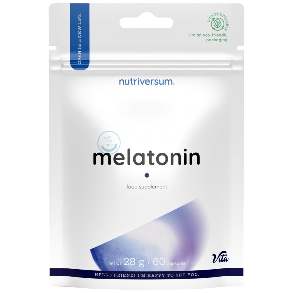 Melatonin 1 mg - 60 капсули - Feel You