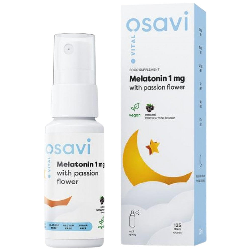 Melatonin 1 mg Oral Spray | with Passiflora - 25 мл - Feel You