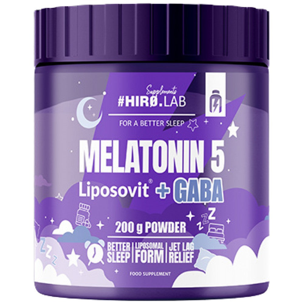 Melatonin 5 Liposovit + GABA - 200 грама - Feel You