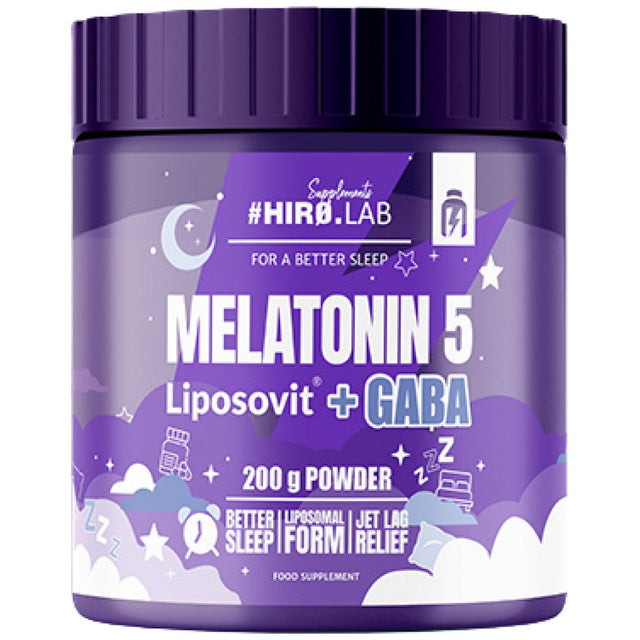 Melatonin 5 Liposovit + GABA - 200 грама - Feel You