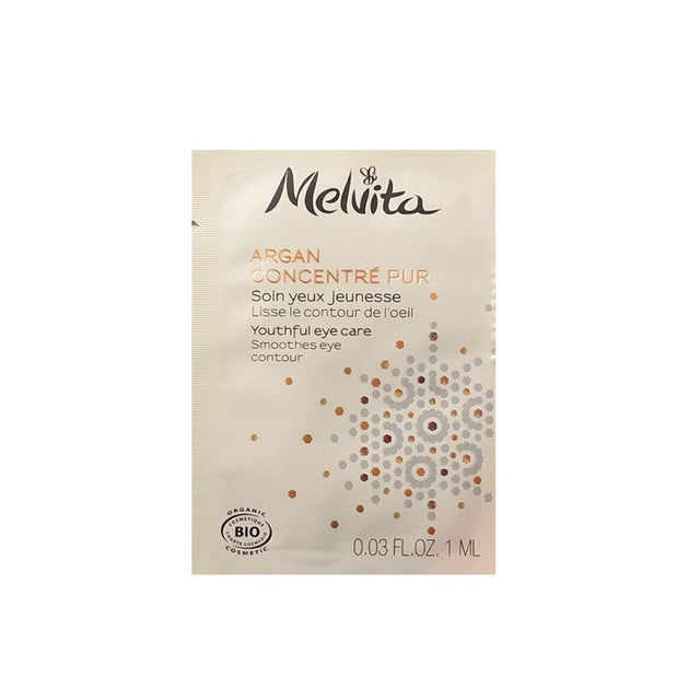 Melvita, Argan Concentre Pur, Organic, Smoothing, Eye Cream, 1 ml *Sample - Feel You