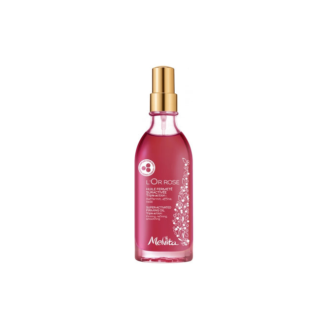 Melvita, L'or Rose, Organic, Firming, Body Oil, For Arms, Chest, Belly, Hips & Thighs, 100 ml *Tester - Feel You