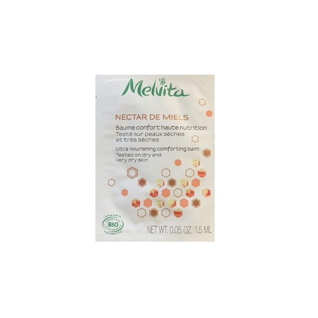Melvita, Nectar De Miels, Organic, Nourishing, Balm, For Face & Neck, 1.5 ml *Sample - Feel You