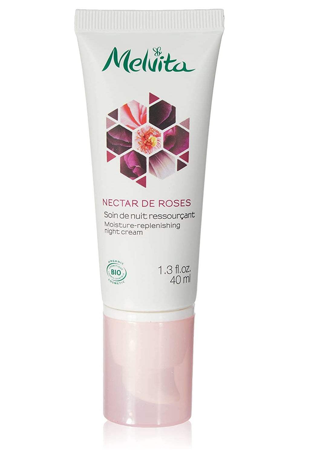 Melvita, Nectar de Roses, Organic, Moisturizing, Night, Cream, For Face, 40 ml *Tester - Feel You
