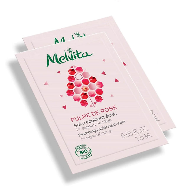 Melvita, Pulpe De Rose, Organic, Anti-Ageing, Day & Night, Cream, For Face & Neck, 1.5 ml *Sample - Feel You