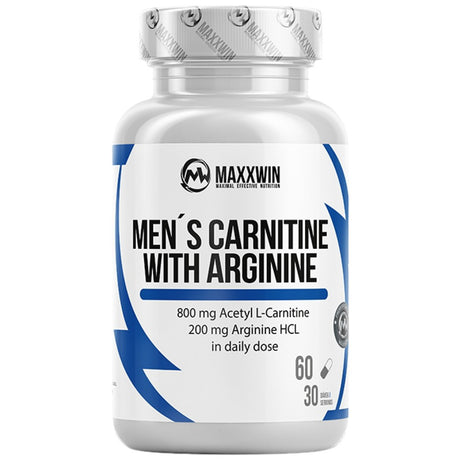 Men's Carnitine with Arginine | Acetyl L-Carnitine + L-Arginine - 60 капсули - Feel You