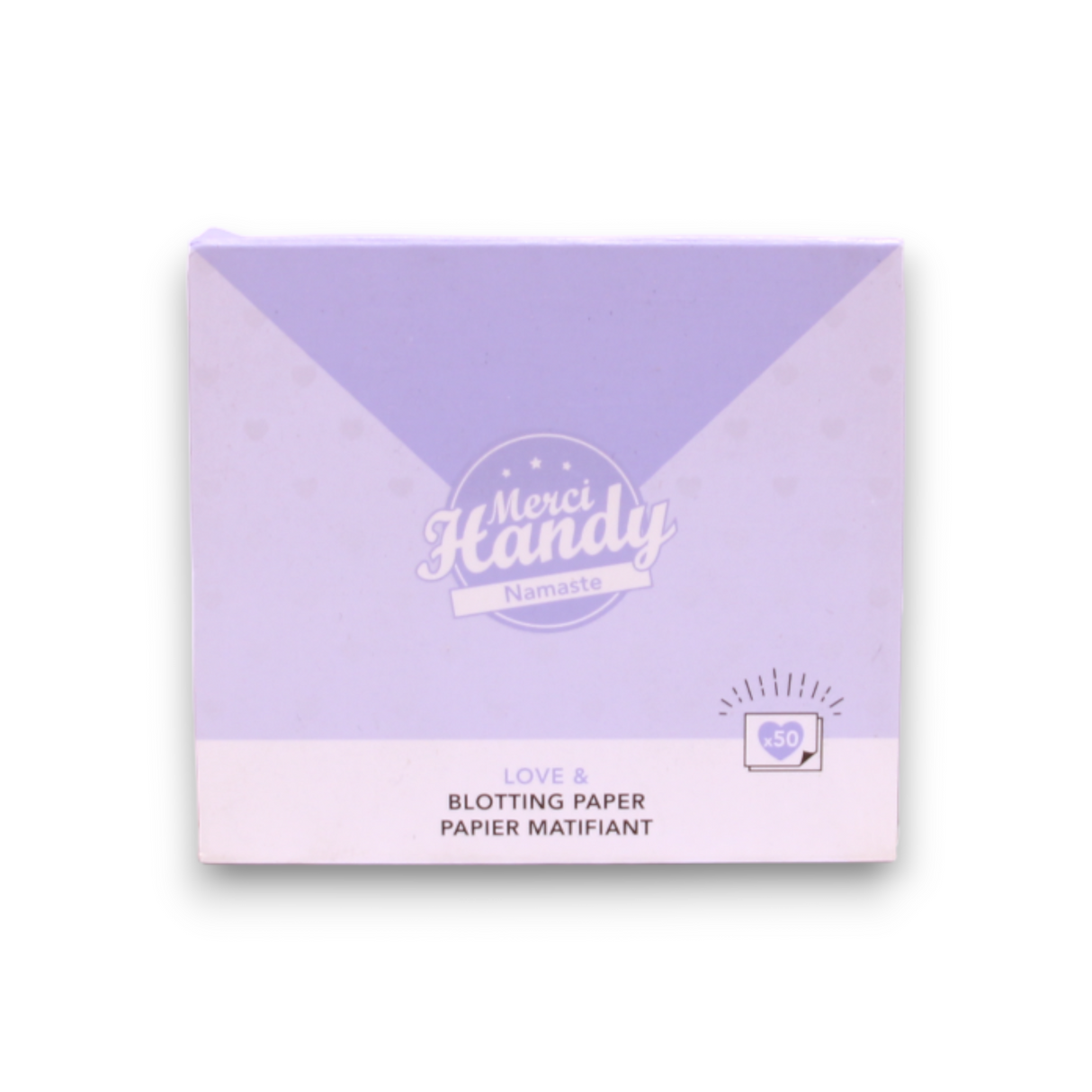 Merci Handy,  Namaste, Love, Cleansing Blotting Paper, 50 pcs - Feel You