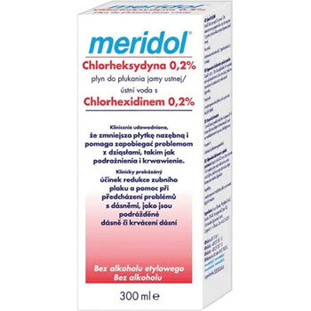 Meridol - Mouthwash Chlorhexidin 0,2% - chlorhexidine mouthwash - 300ml - Feel You