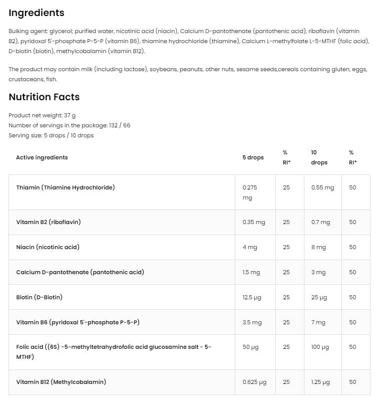 Methyl B-Complex Drops | for Kids 30 мл - Feel You