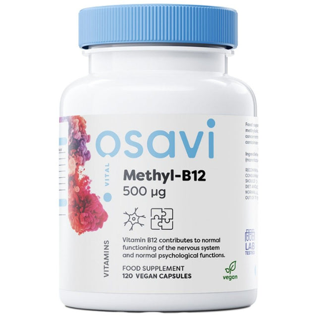 Methyl-B12 500 mcg - 120 капсули - Feel You