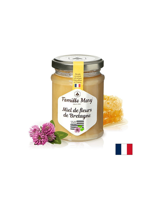 Цветен мед от Бретан, Франция - Miel de fleurs de Bretagne, 230 g - Feel You