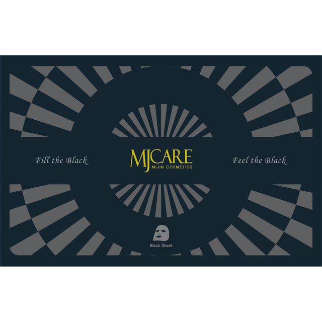 Mijin, Mjcare, Charcoal, Eliminates Impurities, Sheet Mask, For Face, 25 ml - Feel You