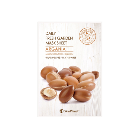 Mijin, Skin Planet, Argan, Moisturising, Sheet Mask, For Face, 25 ml - Feel You