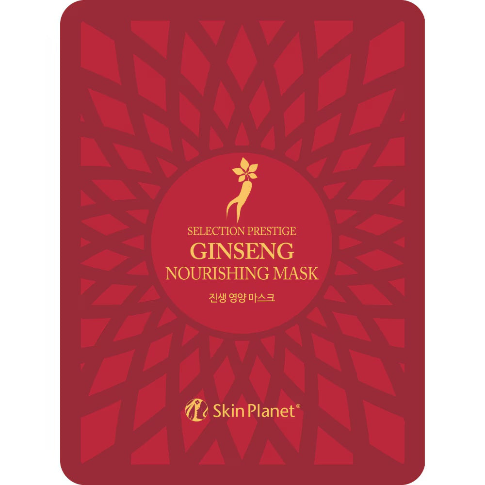 Mijin, Skin Planet, Ginseng, Nourishing, Sheet Mask, For Face, 25 ml - Feel You