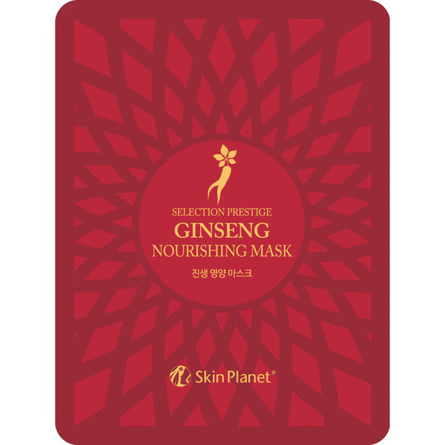 Mijin, Skin Planet, Ginseng, Nourishing, Sheet Mask, For Face, 25 ml - Feel You