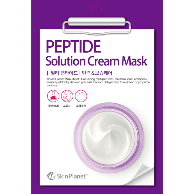 Mijin, Skin Planet, Peptide, Elasticity, Sheet Mask, For Face, 30 ml - Feel You