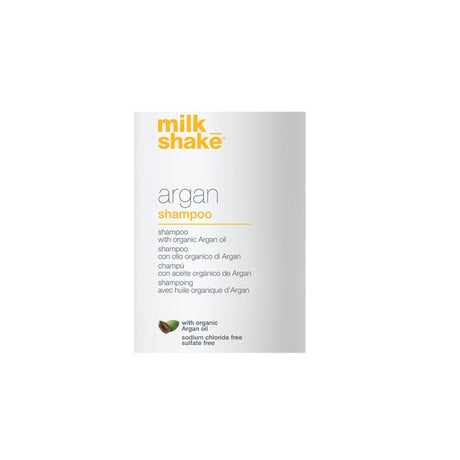 Milk Shake, Argan, Sulfates-Free, Hair Shampoo, For Moisturizing, 10 ml - Feel You