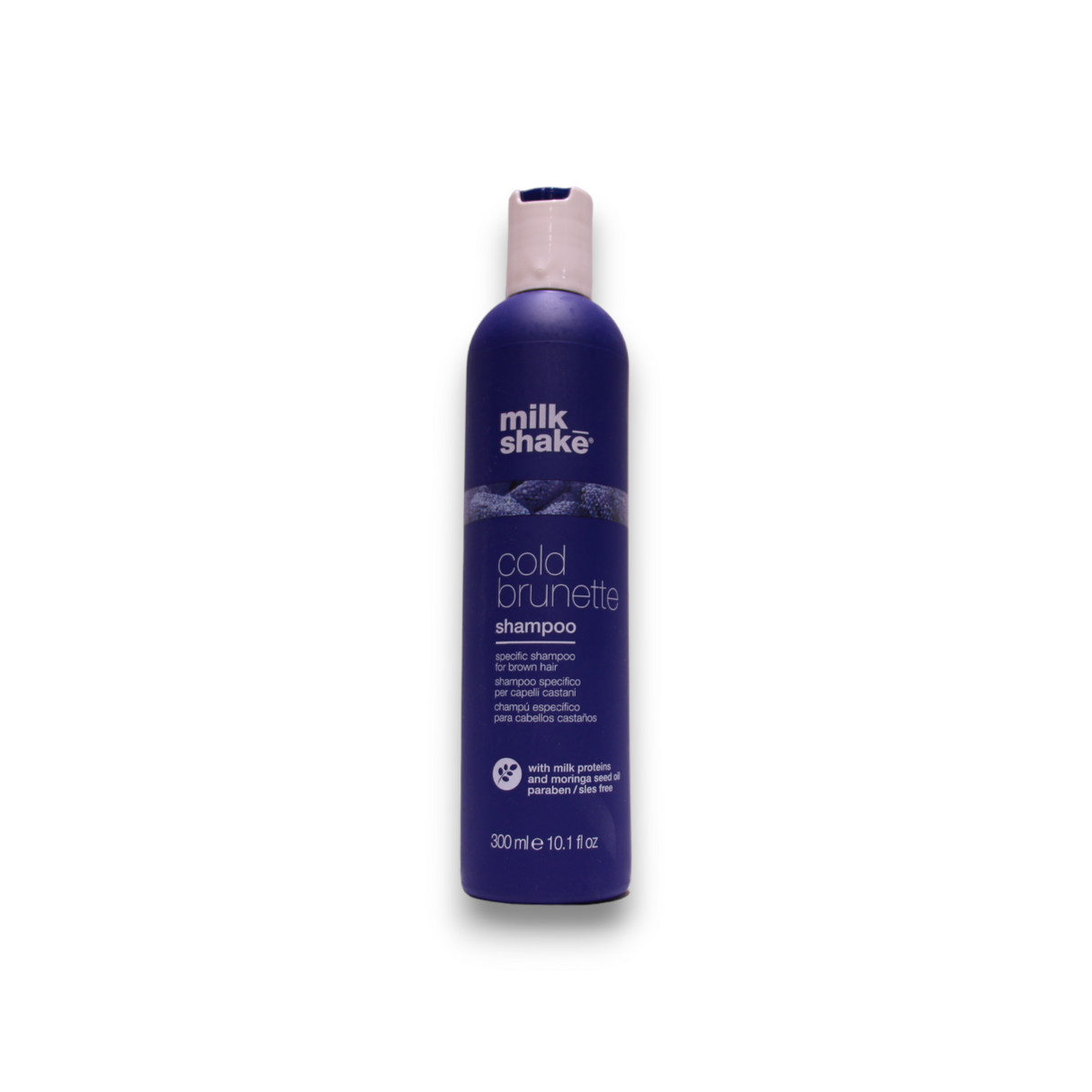 Milk Shake, Cold Brunette, Moringa Oil, Hair Shampoo, Remove Warm Tones – Red/Orange, 300 ml - Feel You