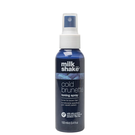 Milk Shake - Cold Brunette Toning Spray - Sprej pro hnědé vlasy - 100ml - Feel You