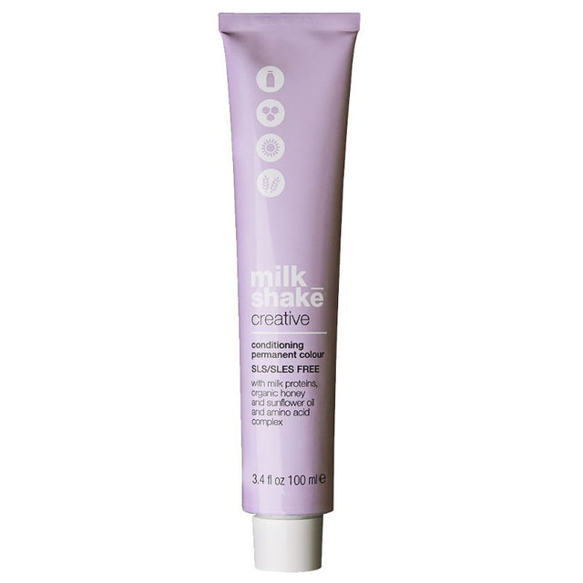 Milk Shake, Creative, SLS/SLES-Free, Permanent Hair Dye, 6.116AA Blonde, 100 ml - Feel You