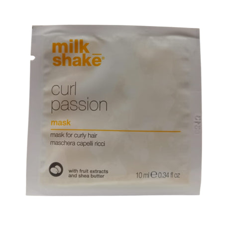 Milk Shake, Curl Passion, Active Milk, Hair Treatment Cream Mask, For Hydration, 10 ml - Feel You
