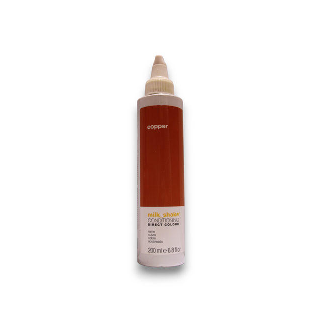 Milk Shake, Direct Colour, Ammonia-Free, Hair Colour Conditioner,  Copper, 200 ml - Feel You