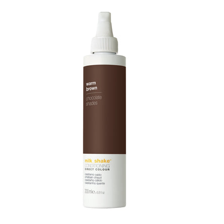 Milk Shake, Direct Colour, Ammonia-Free, Hair Colour Conditioner,  Warm Brown, 200 ml - Feel You