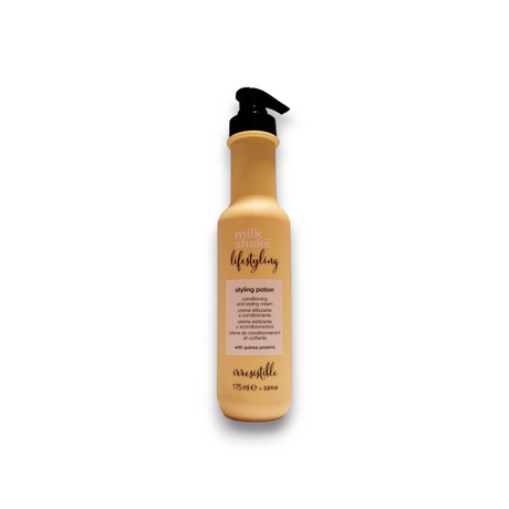 Milk Shake, Lifestyling Styling Potion, Vitamin E, Hair Styling Cream, 175 ml - Feel You