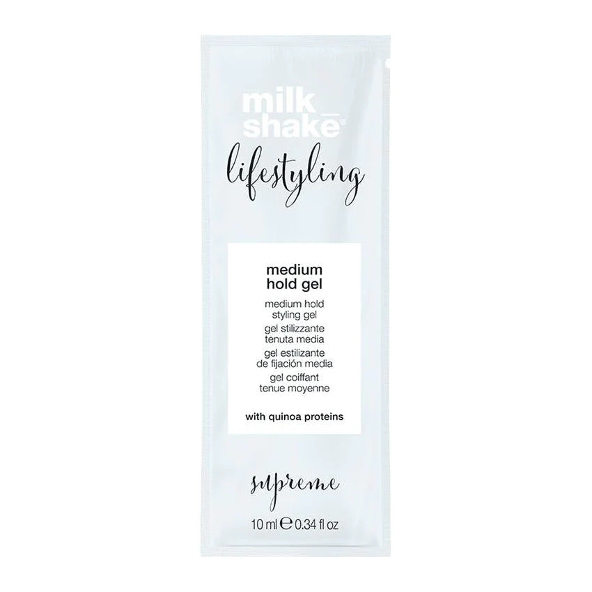 Milk Shake, Lifestyling, UV Filter, Hair Styling Gel, For Styling, Medium Hold, 10 ml - Feel You