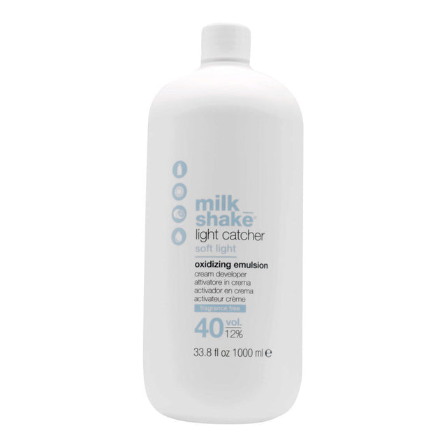 Milk Shake, Light Catcher, Lightening, Hair Oxidant Lotion, 12, 40 vol, 1000 ml - Feel You
