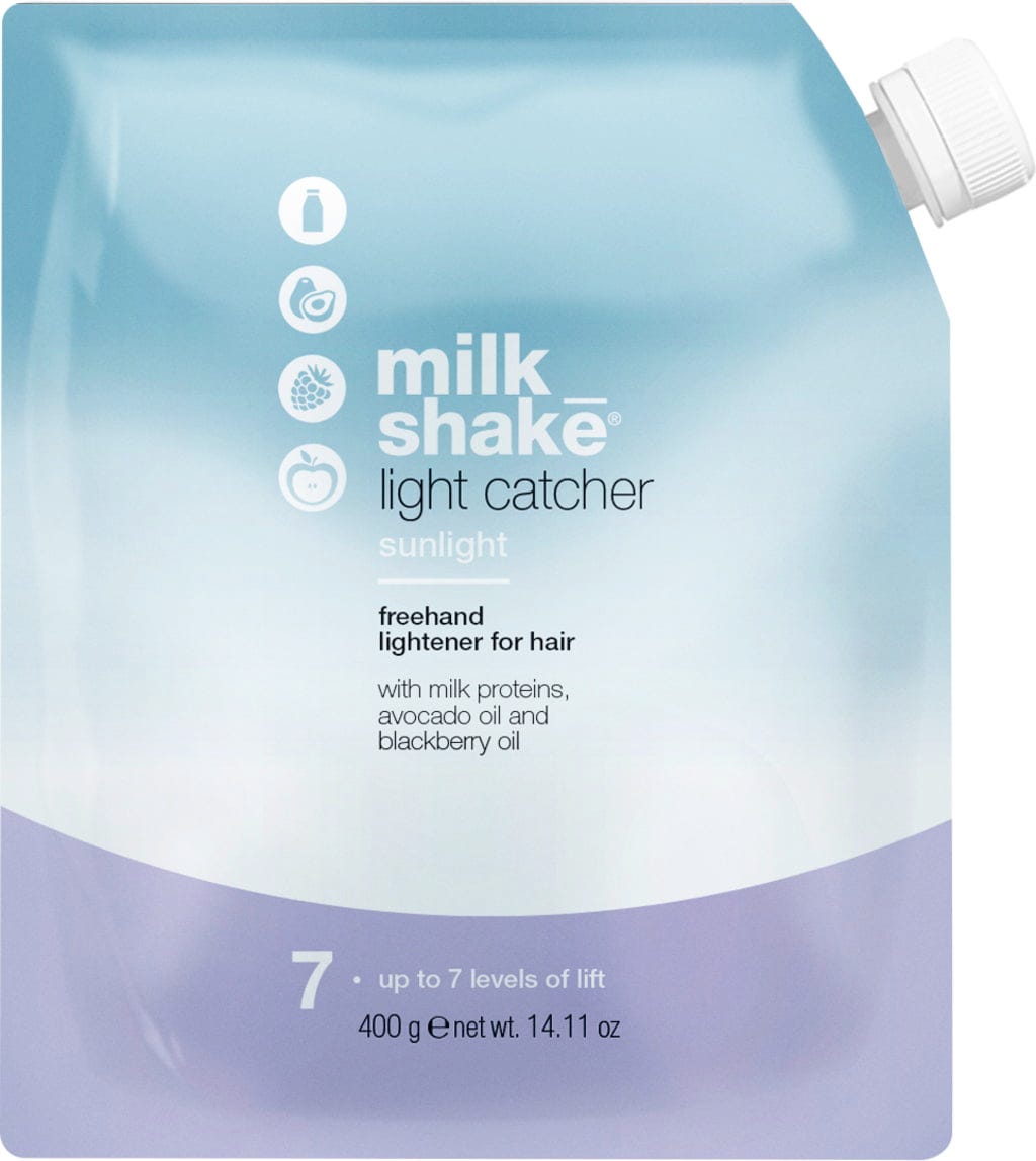 Milk Shake, Light Catcher, Up to 7 Levels of Lift, Hair Oxidant Powder, 400 g - Feel You