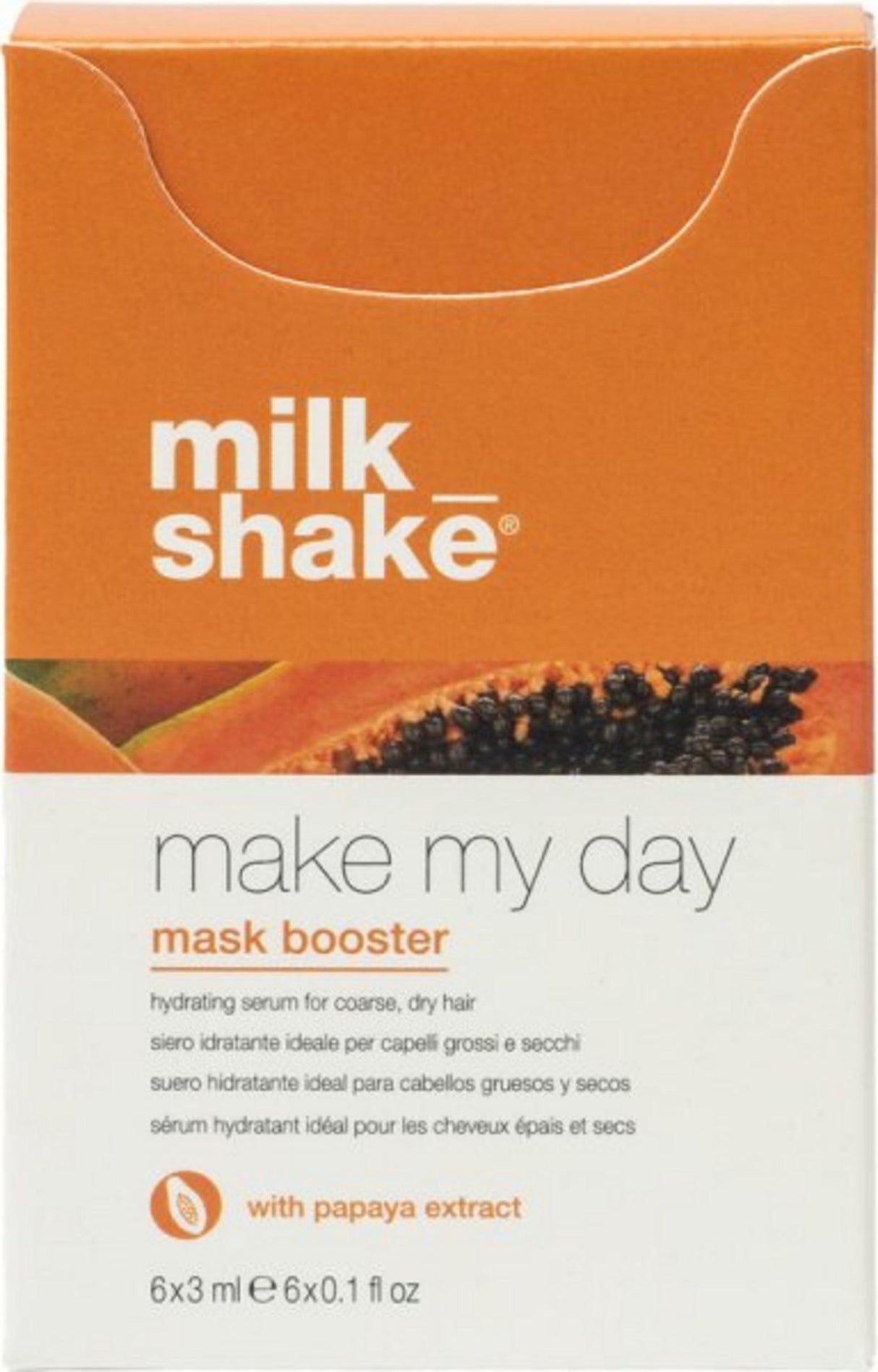 Milk Shake, Make My Day, Hair Treatment Cream Mask, Hydrating, 6 pcs, 3 ml - Feel You