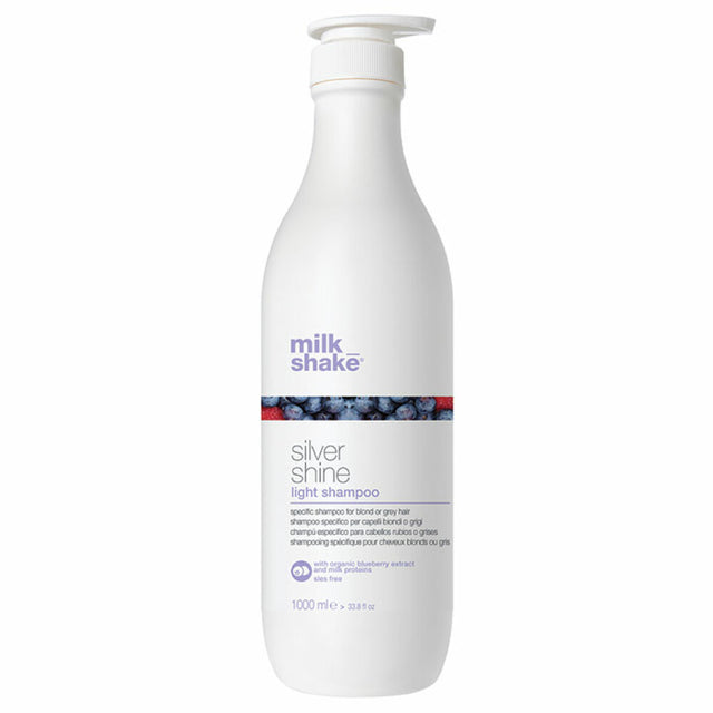 Milk Shake - Silver Shine Light Shampoo (platinum blonde and gray hair) - 1000ml - Feel You