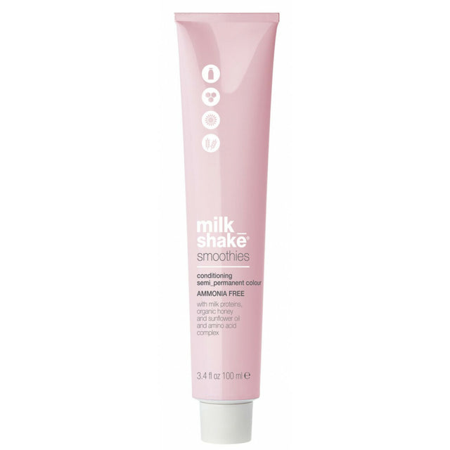 Milk Shake, Smoothies, Ammonia-Free, Semi-Permanent Hair Dye, 6.666RR Dark Intense Red Blonde, 100 ml - Feel You