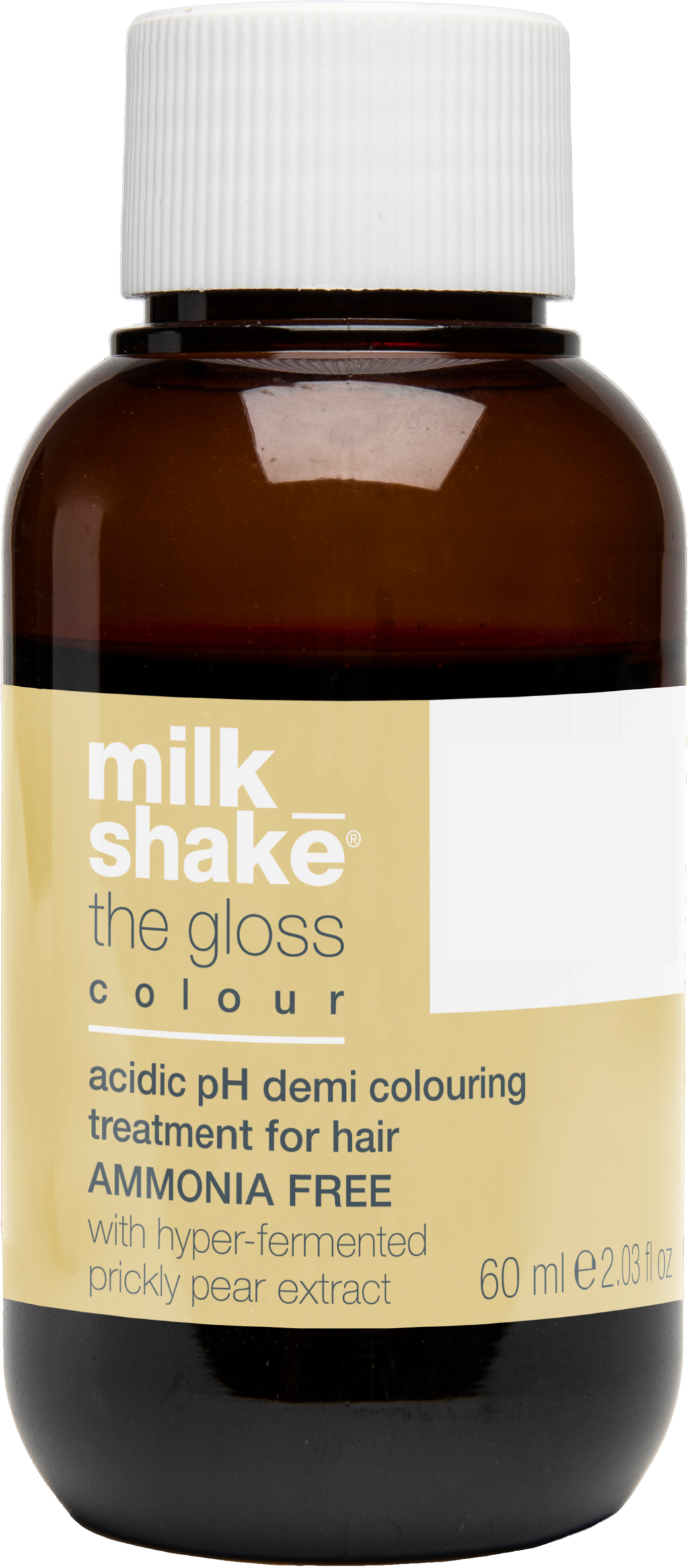 Milk Shake, The Gloss, Ammonia Free, Demi-Permanent Hair Dye, 10.1110AA Intense Ash Platinum Lightest Blond, 60 ml - Feel You