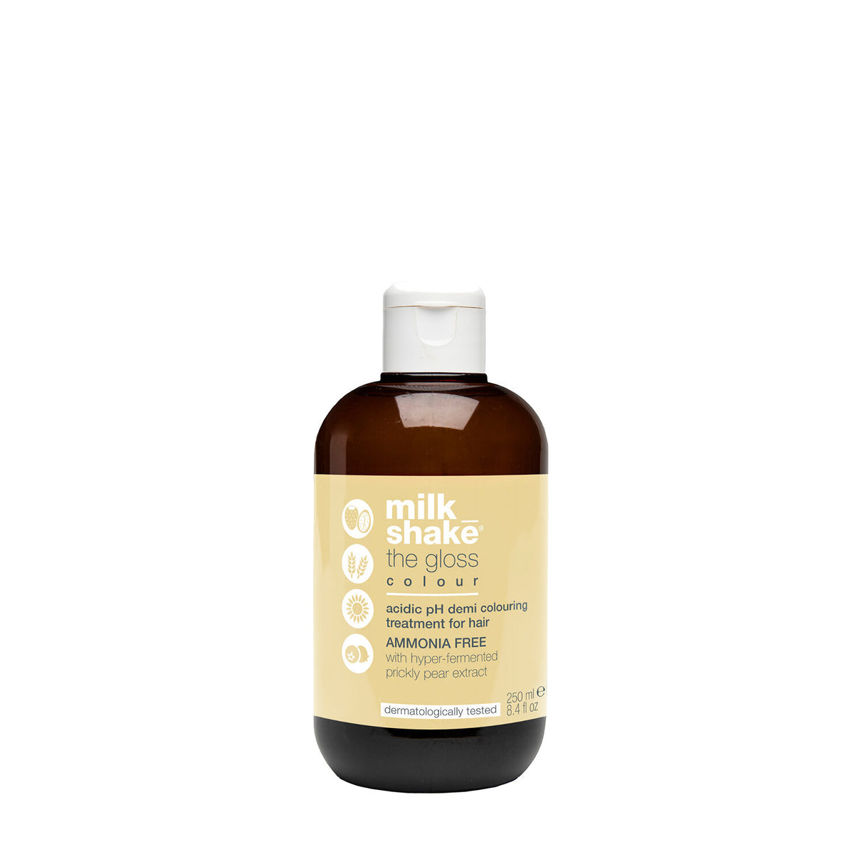 Milk Shake, The Golss Acidic pH, Demi-Permanent Hair Dye, 5 Castano Chiaro, 60 ml - Feel You