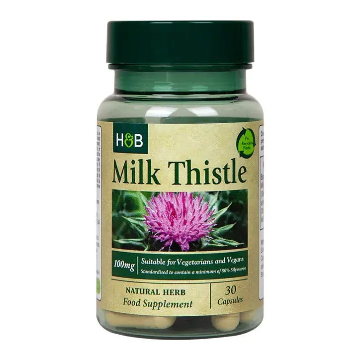Бял трън екстракт (Milk Thistle) 30 капсули - Feel You