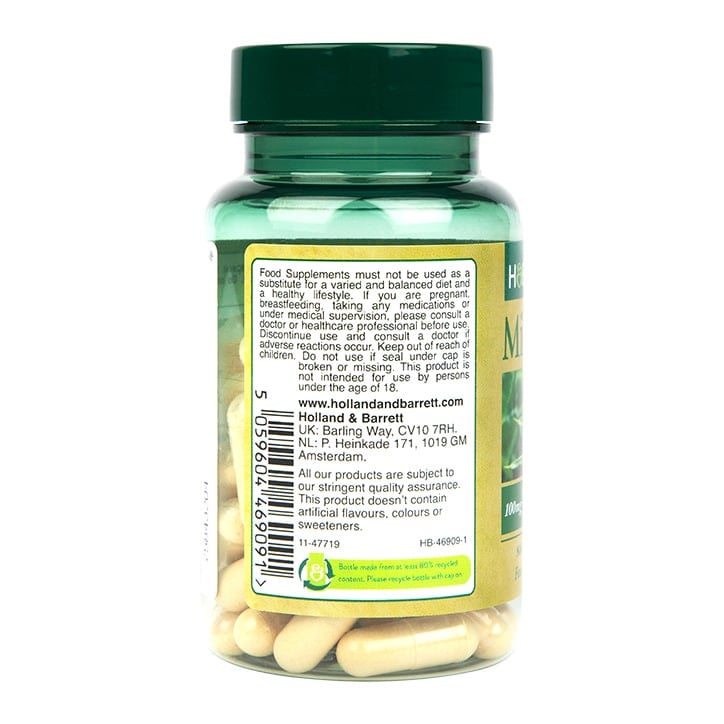 Бял трън екстракт (Milk Thistle) 60 капсули, H&B - Feel You