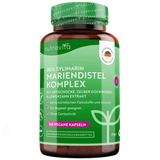 Milk Thistle Complex (80% Silymarin) - 150 Vcaps Nutravita - Feel You