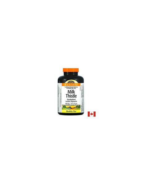 Milk Thistle / Бял трън Holista®150 mg, 240 софтгел капсули Natural Factors - Feel You