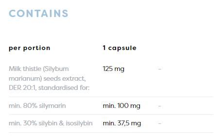 Milk Thistle | Silymarin 100 mg - 120 капсули - Feel You