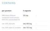 Milk Thistle | Silymarin 100 mg - 120 капсули - Feel You