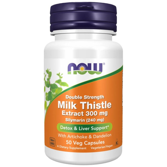 Milk Thistle - Silymarin Extract | Double Strength with Artichoke & Dandelion - 50 капсули - Feel You