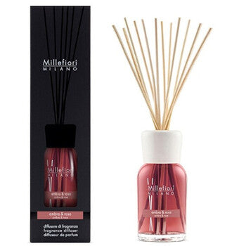 Millefiori - Ambra & Rosa Diffuser - Aroma difuzér - 500ml - Feel You